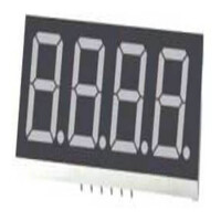 FYQ-3641AUR-21 LED DISPLAY 7 SEGMENT 4DIGIT 9.2MM (-) RED - 1
