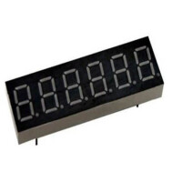 FYQ-3661AS-11-L7.5 LED DISPLAY 7 SEGMENT 6DIGIT 9.1MM RED - 1