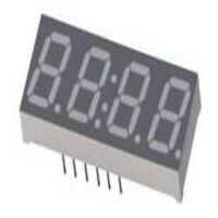 FYQ-5643AUB LED DISPLAY 7 SEGMENT 4DIGIT 14.2MM (-) BLUE - 1