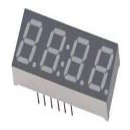 FYQ-5643AUB LED DISPLAY 7 SEGMENT 4DIGIT 14.2MM (-) BLUE - 1
