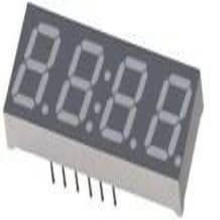 FYQ-5643CUA-21 LED DISPLAY 7 SEGMENT 4DIGIT 14.2MM (-) AMBER - 1