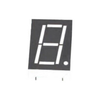 FYS-10011AUHR-11 LED DISPLAY 7 SEGMENT 1DIGIT 26MM (-) RED - 1
