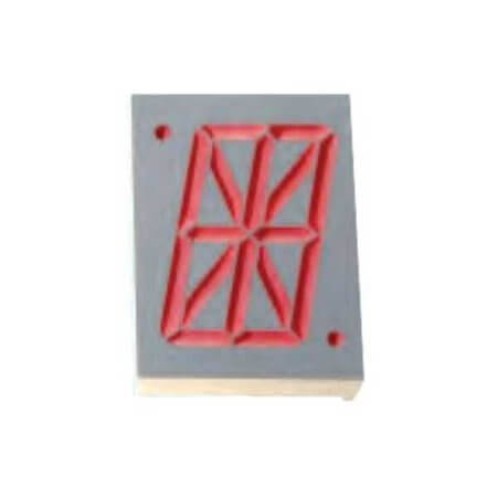 FYS-10013AUHR-11 LED DISPLAY 14 SEGMENT 1DIGIT 25.58MM (-) RED - 1