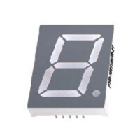 FYS-15011BPG-21 LED DISPLAY 7 SEGMENT 1DIGIT 38.1MM (+) GREEN - 1