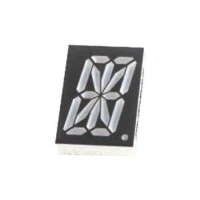 FYS-15012BUG-11 LED DISPLAY 16 SEGMENT 1DIGIT 38MM (+) GREEN - 1