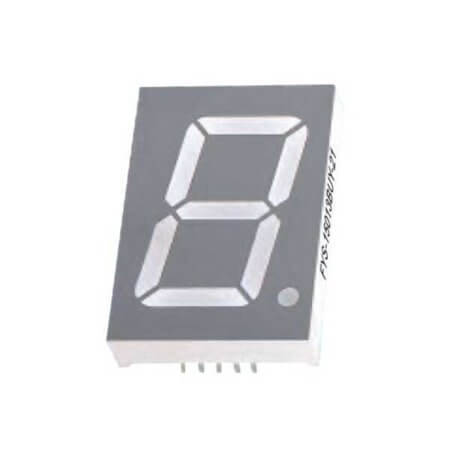 FYS-15013BUG-11 LED DISPLAY 7 SEGMENT 1DIGIT 38.1MM (+) GREEN - 1
