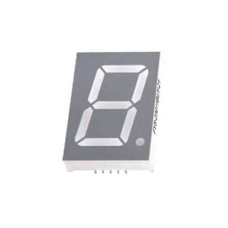 FYS-23011AUHR-11 LED DISPLAY 7 SEGMENT 1DIGIT 56.8MM (-) RED - 1