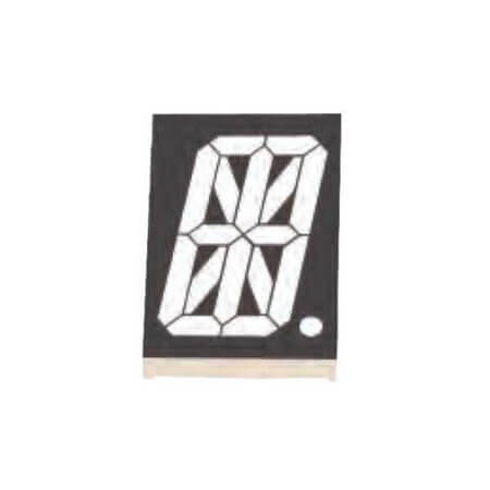 FYS-23013BUHR-11 LED DISPLAY 16 SEGMENT 1DIGIT 56.8MM (+) RED - 1