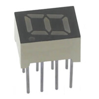FYS-2811BUHR-21 LED DISPLAY 7 SEGMENT 1DIGIT 7MM (+) RED - 1