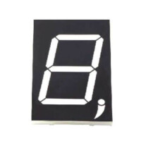FYS-30011BUHR-11 LED DISPLAY 7 SEGMENT 1DIGIT 76MM (+) RED - 1