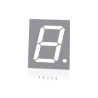 FYS-30012AUG-11 LED DISPLAY 7 SEGMENT 1DIGIT 75.6MM (-) GREEN - 1