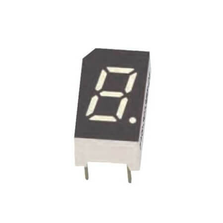 FYS-3013BUHR-11 LED DISPLAY 7 SEGMENT 1DIGIT 7.62MM (+) RED - 1