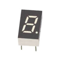 FYS-3014BUY-21 LED DISPLAY 7 SEGMENT 1DIGIT 7.8MM (+) YELLOW - 1