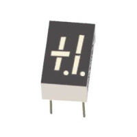 FYS-3015BUHR-11 LED DISPLAY 5 SEGMENT 1DIGIT 7.4MM (+) RED - 1