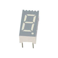 FYS-3611AUHR-11 LED DISPLAY 7 SEGMENT 1DIGIT 9.1MM (-) RED - 1