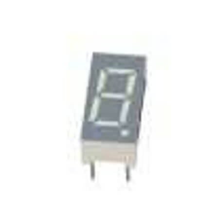 FYS-3612AUHR-21 LED DISPLAY 7 SEGMENT 1DIGIT 9.1MM (-) RED - 1