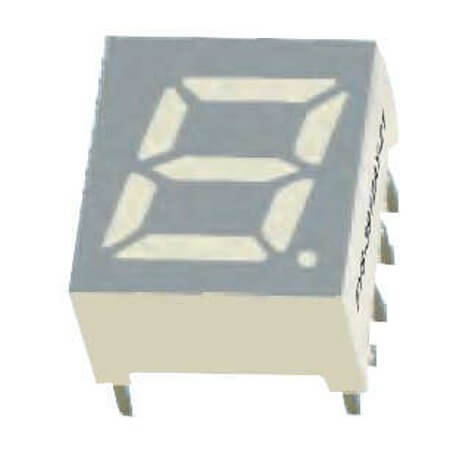 FYS-3912BUY-11 LED DISPLAY 7 SEGMENT 1DIGIT 10MM (+) YELLOW - 1