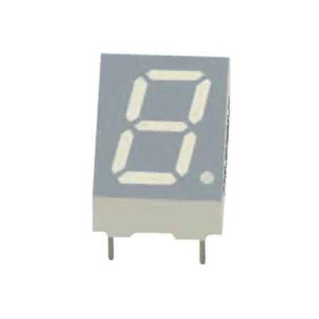 FYS-3914BUG-11 LED DISPLAY 7 SEGMENT 1DIGIT 10MM (+) GREEN - 1