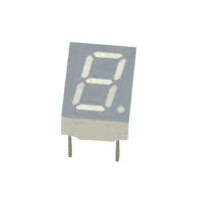 FYS-4012AUG-11 LED DISPLAY 7 SEGMENT 1DIGIT 10.16MM (-) GREEN - 1