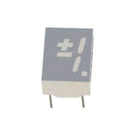 FYS-4013BUHR-11 LED DISPLAY 5 SEGMENT 1DIGIT (+) RED - 1
