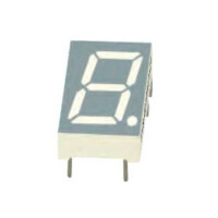 FYS-4312BUY-11 LED DISPLAY 7 SEGMENT 1DIGIT 11MM (+) YELLOW - 1