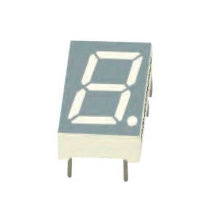 FYS-4312BUY-11 LED DISPLAY 7 SEGMENT 1DIGIT 11MM (+) YELLOW - 1