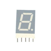FYS-5011AUHR-11 LED DISPLAY 7 SEGMENT 1DIGIT 12.7MM (-) RED - 1