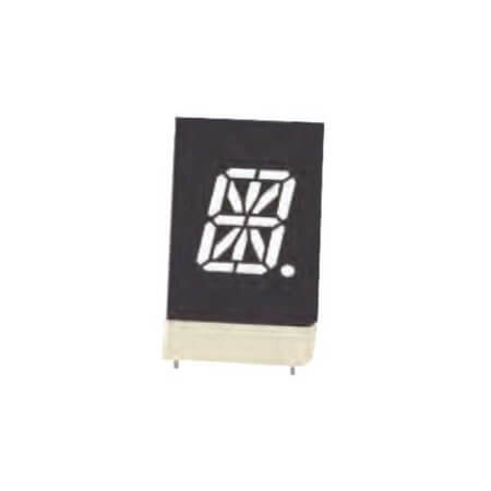 FYS-5013AUY-21 LED DISPLAY 16 SEGMENT 1DIGIT 12.7MM (-) YELLOW - 1