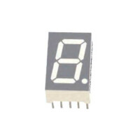 FYS-5212AUY-21 LED DISPLAY 7 SEGMENT 1DIGIT 13.2MM (-) YELLOW - 1