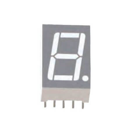 FYS-5611AUY-11 LED DISPLAY 7 SEGMENT 1DIGIT 14.2MM (-) YELLOW - 1