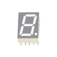FYS-5613BUHR-11 LED DISPLAY 7 SEGMENT 1DIGIT 14.2MM (+) RED - 1