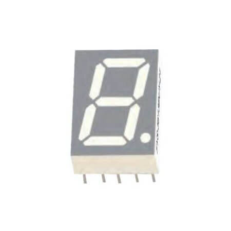 FYS-5613BUHR-11 LED DISPLAY 7 SEGMENT 1DIGIT 14.2MM (+) RED - 1