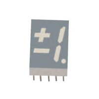FYS-5617AUY-21 LED DISPLAY 5 SEGMENT 1DIGIT (-) YELLOW - 1