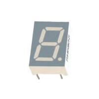 FYS-8012AUG-11 LED DISPLAY 7 SEGMENT 1DIGIT 20.4MM (-) GREEN - 1
