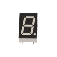 FYS-8015BUY-21 LED DISPLAY 7 SEGMENT 1DIGIT 20.32MM (+) YELLOW - 1