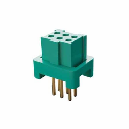 G125-FV10605L0R CONNECTOR RECEPTACLE 6POS 0.049(1,25mm) GOLD - 1