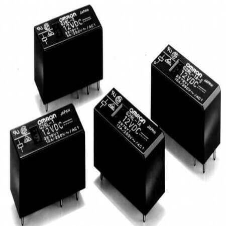 G2RL-2 DC12 RELAY 8A 12V DPDT OMRON - 1