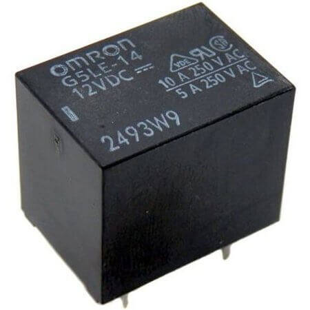 G5LE-14 DC5 RELAY POWER 10A 5VDC 1 FORMC SPDT - 1