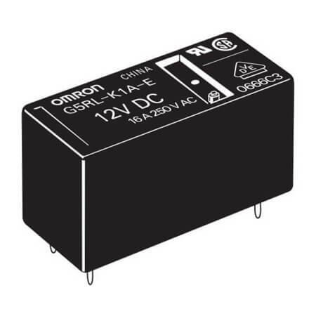 G5RL-K1A-E-DC12 RELAY POWER LATCH SPST 16A 12VDC - 1