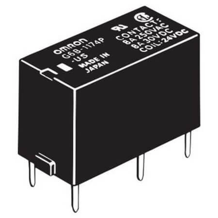 G6B-1174P-US-DC12 RELAY GEN PURPOSE SPST 8A 12V - 1