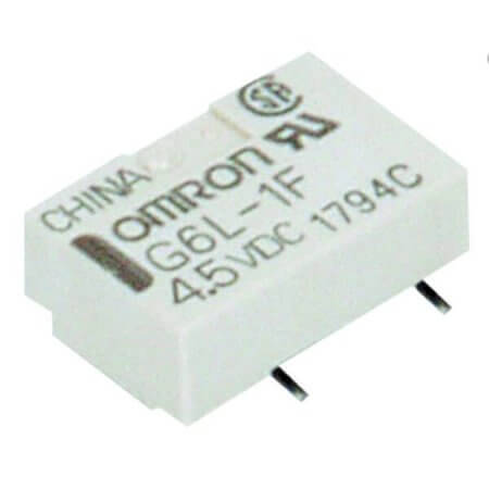 G6L-1F DC5 RELAY 1A 5V SPST TELECOM OMRON - 1