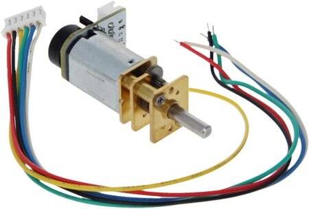 GA12-N20 12V 1000RPM Micro DC Reducer Motor Encoder With Wire - 1
