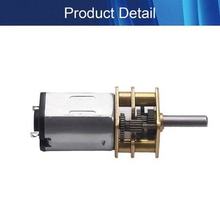 GA12-N20 12V 1200RPM Mikro DC Metal Dişli Redüktörlü Motor - 4