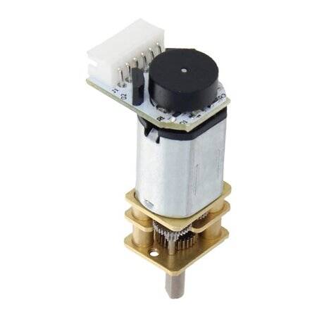 GA12-N20 12V 60RPM Mikro DC Redüktörlü Motor Kablolu Enkoder - 3