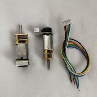 GA12-N20 3V 200RPM Mikro DC Redüktörlü Motor Kablolu Enkoder - 5
