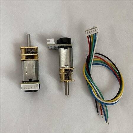 GA12-N20 3V 200RPM Mikro DC Redüktörlü Motor Kablolu Enkoder - 5