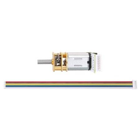GA12-N20 6V 35RPM Mikro DC Redüktörlü Motor Kablolu Encoder - 5