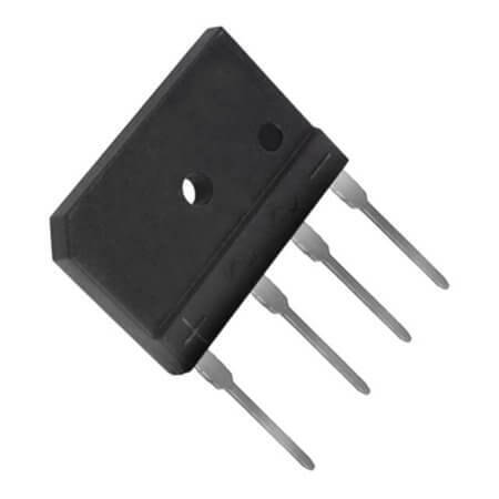 GBJ10K_T0_10001 DIODE BRIDGE 10A 800V 1PH GBJ THT GLASS PASSIVATED - 1
