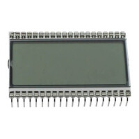GD-042AP LCD DISPLAYS 7-SEGMENT 4 DIGIT TN 3V THT - 1