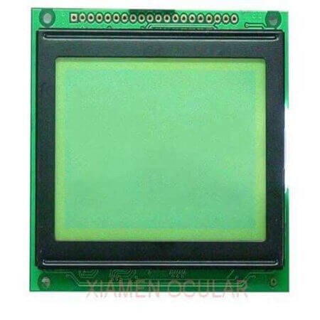 GDM12864A-FLY-YBW/VEE10 LCD GRAPHIC 128X64 STN POSITIVE YELLOW GREEN 5V - 1